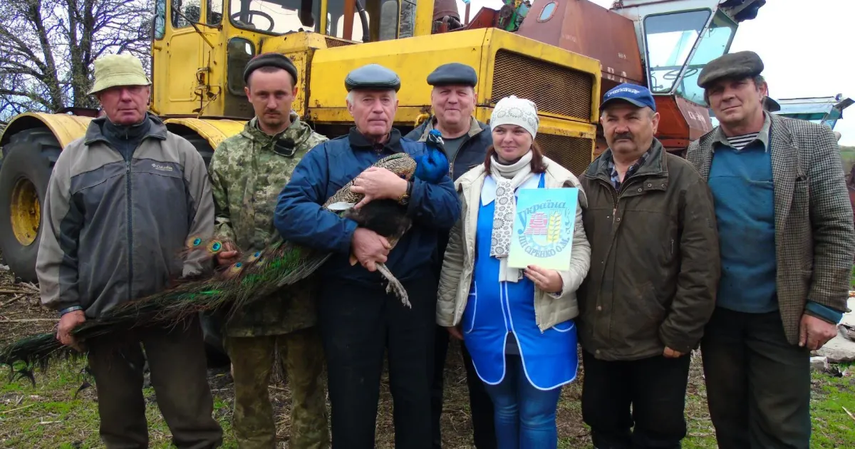 Фото взято до іншої статті про О. Сіренка, яку було надруковано в газеті "Колос" Сахновщинська громада