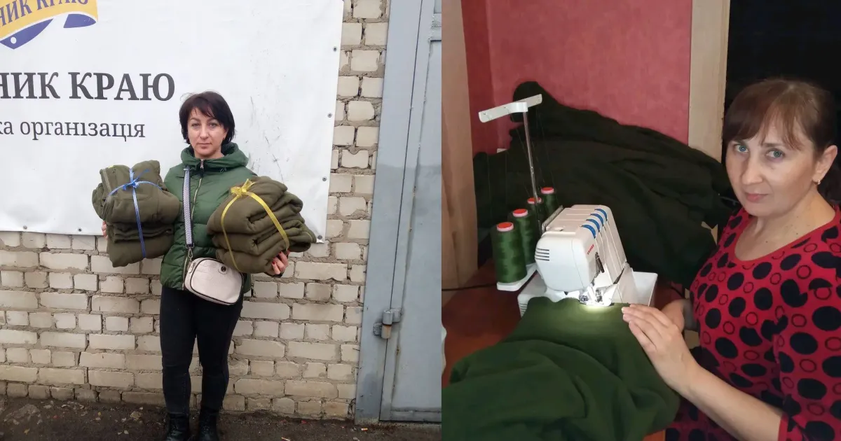 Головна світлина новини на сайті Gromada Group Жінки Сахновщинської громади шиють теплий одяг для наших захисників на порталі Gromada Group
