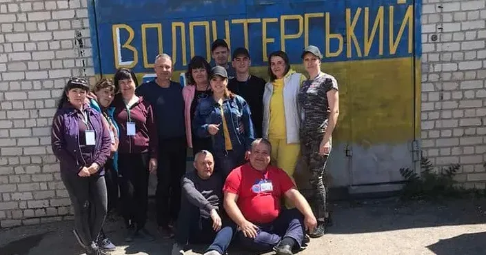 Про роботу Сахновщинського волонтерського центру «Добро» розповідає її керівник Валентина Косточка:
