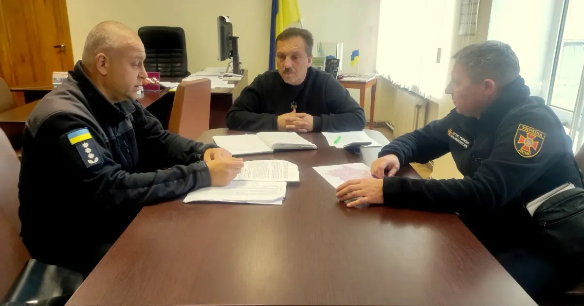 Фото Сахновщинська громада Обговорили створення місцевої пожежної охорони на території Сахновщинської громади.