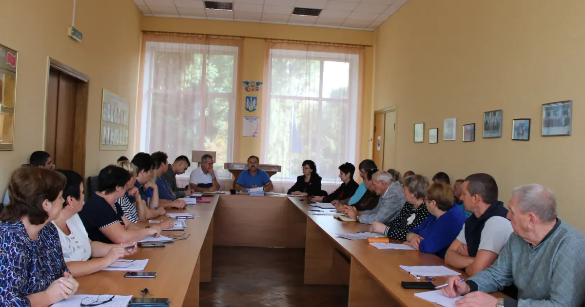 Фото: Сахновщинська громада, фейсбук Відбулося засідання виконкому Сахновщинської селищної ради на порталі Gromada Group